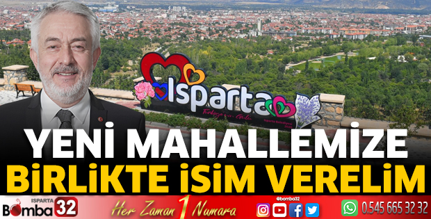 Yeni mahallemize birlikte isim verelim