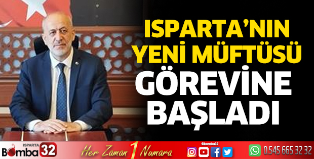 Yeni müftü Muharrem Biçer görevine başladı