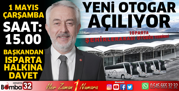 Yeni otogar açılıyor