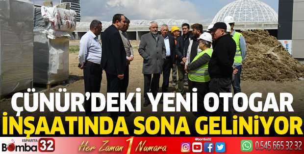 Yeni otogar inşaatında sona geliniyor