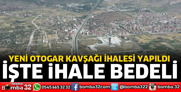 YENİ OTOGAR KAVŞAĞI İHALESİ YAPILDI