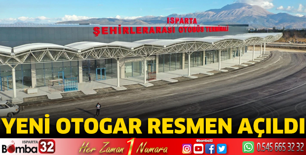 Yeni otogar resmen açıldı