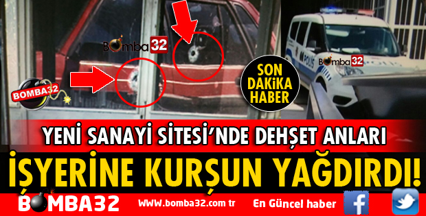 YENİ SANAYİ SİTESİNDEN DEHŞET ANLARI