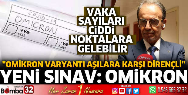 Yeni sınav OMİKRON