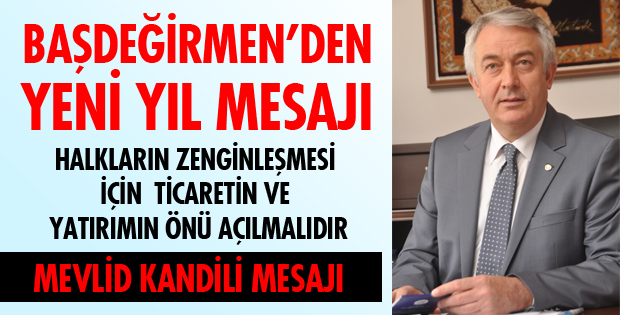 YENİ YIL VE KANDİL MESAJI