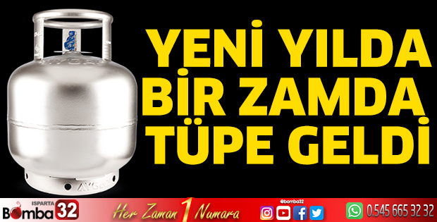 Yeni yılda bir zamda tüpe geldi