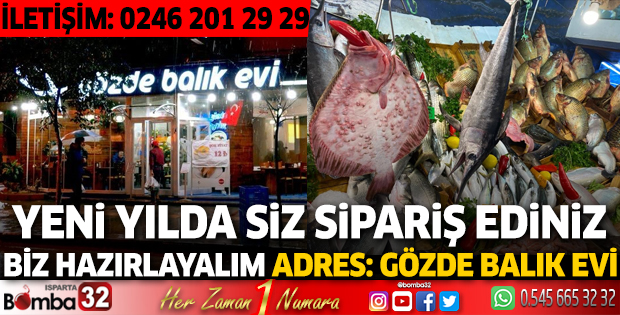 Yeni Yılda siz sipariş ediniz  biz hazırlayalım