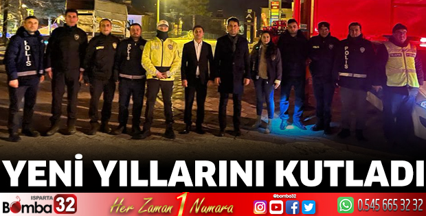 Yeni yıllarını kutladı