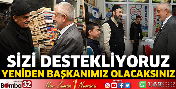 Yeniden başkanımız olacaksınız