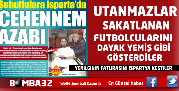 YENİLGİNİN FATURASINI VALİYE KESTİLER