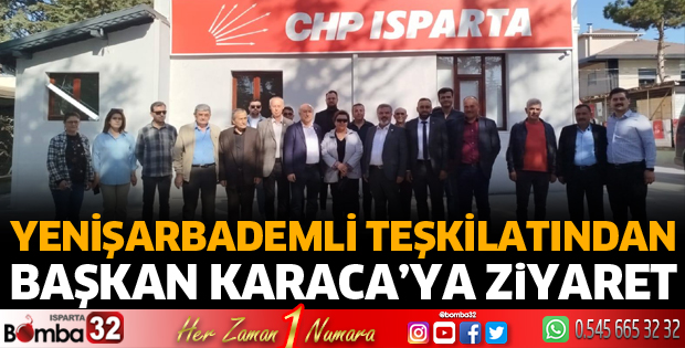 Yenişarbademli teşkilatından hayırlı olsun ziyareti