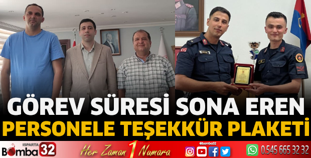 Yenişarbademli’de Veda Töreni