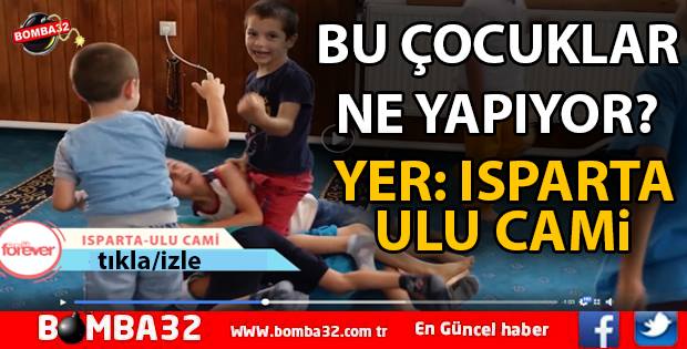 YER ULU CAMİİ BU ÇOCUKLAR NE YAPIYOR