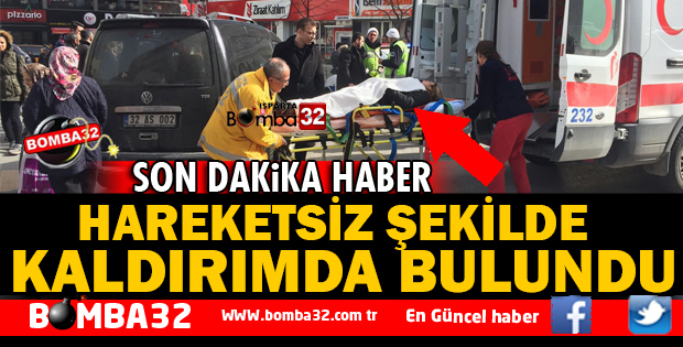 YERDE HAREKETSİZ YATAN VATANDAŞ KORKUTTU