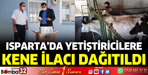 Yetiştiricilere Ücretsiz Kene İlacı Dağıtıldı