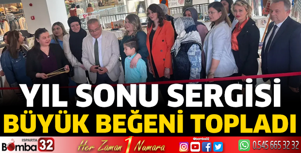 Yıl sonu sergisi büyük beğeni topladı