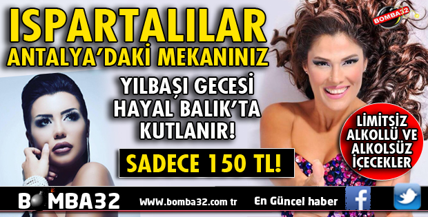 YILBAŞI GECESİ HAYAL BALIK'TA KUTLANIR!