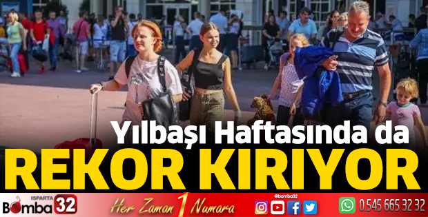 Yılbaşı haftasında da rekor kırıyor