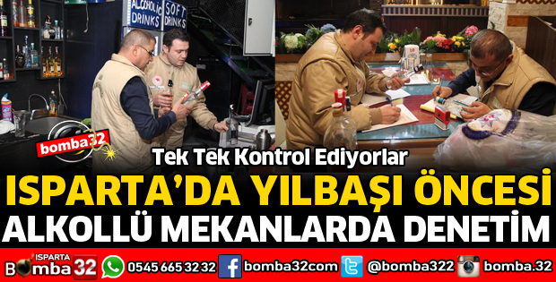 YILBAŞI ÖNCESİ ALKOLLÜ MEKANLARDA DENETİM