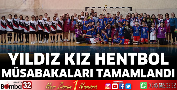 Yıldız Kız Hentbol müsabakaları sona erdi