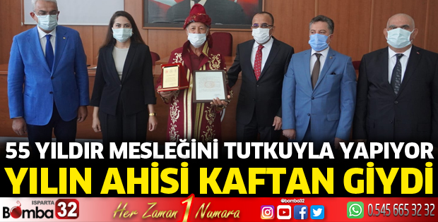 Yılın ahisi kaftan giydi