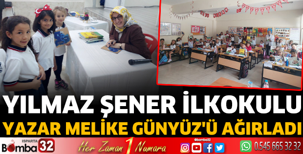 Yılmaz Şener İlkokulu Yazar Melike Günyüz'ü ağırladı