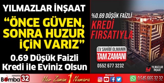 Yılmazlar İnşaat deprem yönetmeliğine uygun eve sizde sahibi olun 