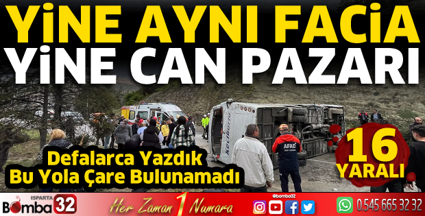 Yine aynı yol yine aynı facia