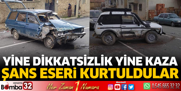 Yine dikkatsizlik yine kaza