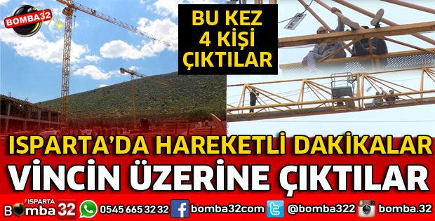 YİNE VİNCİN ÜZERİNE ÇIKTILAR