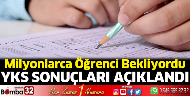 YKS sonuçları açıklandı