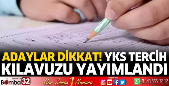YKS tercih kılavuzu yayımlandı