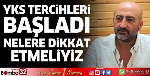 YKS tercihleri başladı! Nelere dikkat etmeliyiz