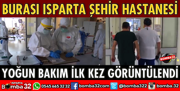 YOĞUN BAKIM İLK KEZ GÖRÜNTÜLENDİ