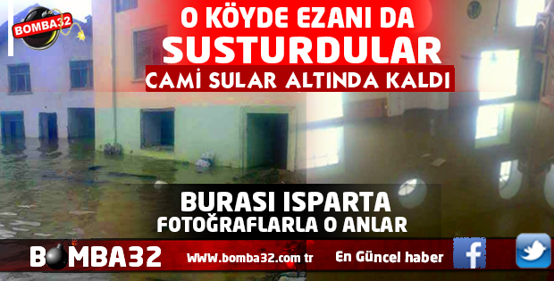 YOK ARTIK ISPARTA’DA O KÖYDE SONUNDA EZANI DA SUSTURDULAR
