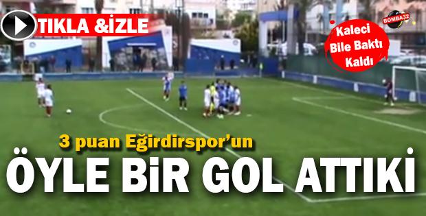 YOK BÖYLE BİR GOL !