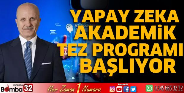 YÖK: Yapay zeka akademik tez programı başlıyor