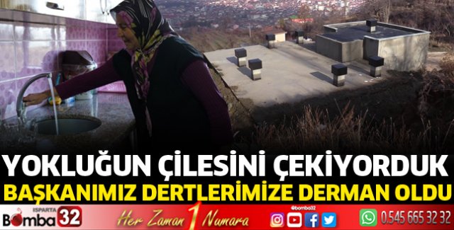 Yokluğun çilesini çekiyorduk, Başkanımız dertlerimize derman oldu