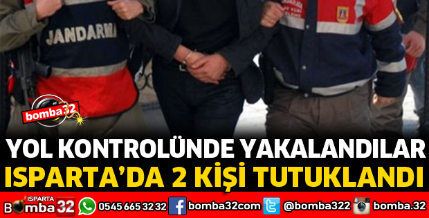 YOL KONTROLÜNDE YAKALANDILAR