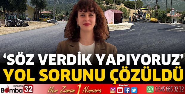 Yol sorunu çözüldü