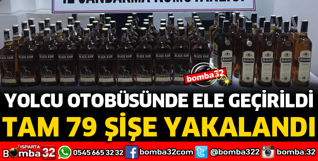 YOLCU OTOBÜSÜNDE ELE GEÇİRİLDİ