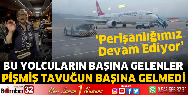 Yolcular şok üstüne şok yaşadı