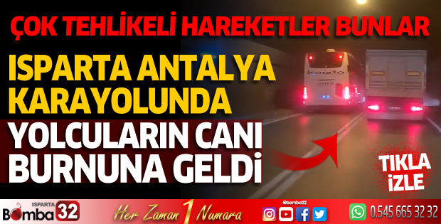 Yolcuların canı burnuna geldi