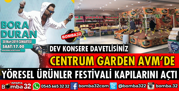 YÖRESEL ÜRÜNLER FESTİVALİ KAPILARINI AÇTI