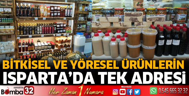 Yöresel ve bitkisel ürünlerin tek adresi