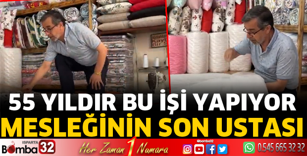 Yorgancılık mesleğinin son ustası