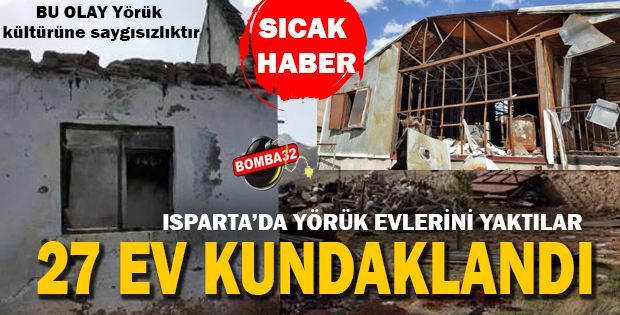 Yörük obaları kundaklandı iddiası