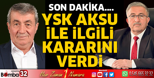 YSK kararını açıkladı