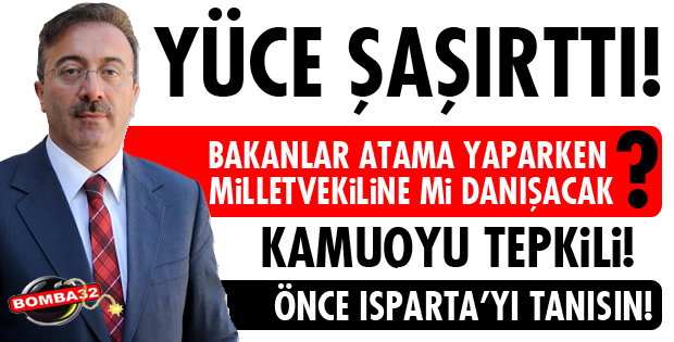 YÜCE'NİN BU AÇIKLAMALARI ÇOK KONUŞULACAK!