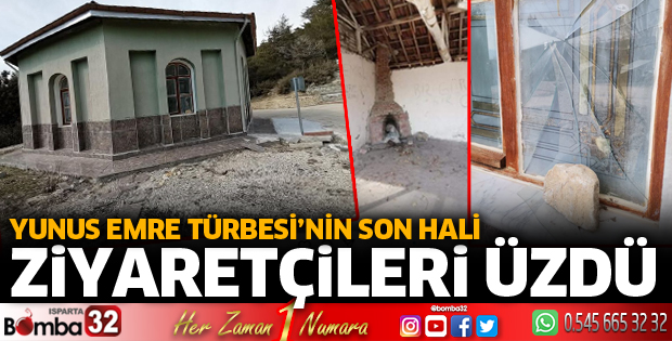 Yunus Emre Türbesinin içler acısı hali